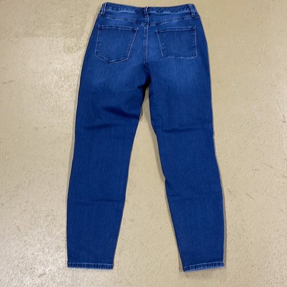 Talbots Curvy Dark Wash Denim Jegging Size 6 - Picture 3 of 10